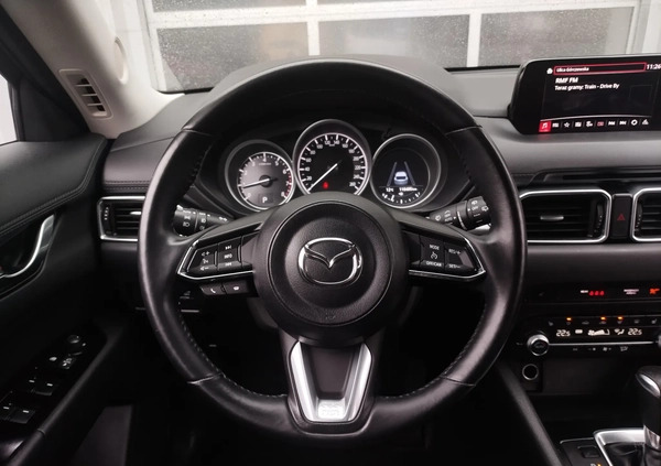 Mazda CX-5 cena 109900 przebieg: 118495, rok produkcji 2019 z Brzozów małe 277